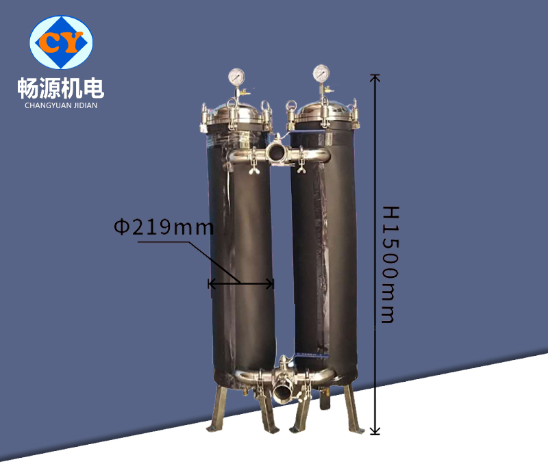 袋式雙聯(lián)過濾器 包保溫棉  